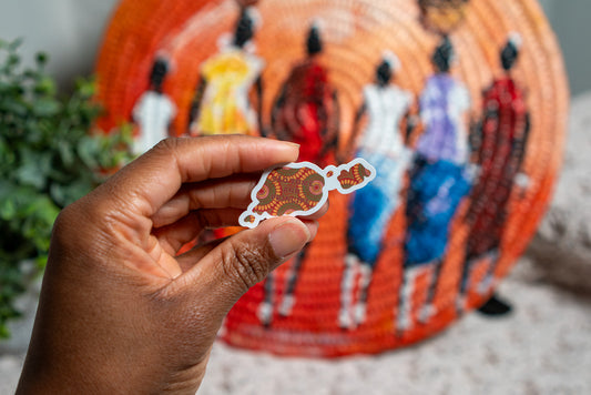 São Tomé and Príncipe Sticker (Central African Stickers) - Pounded Yam Productions