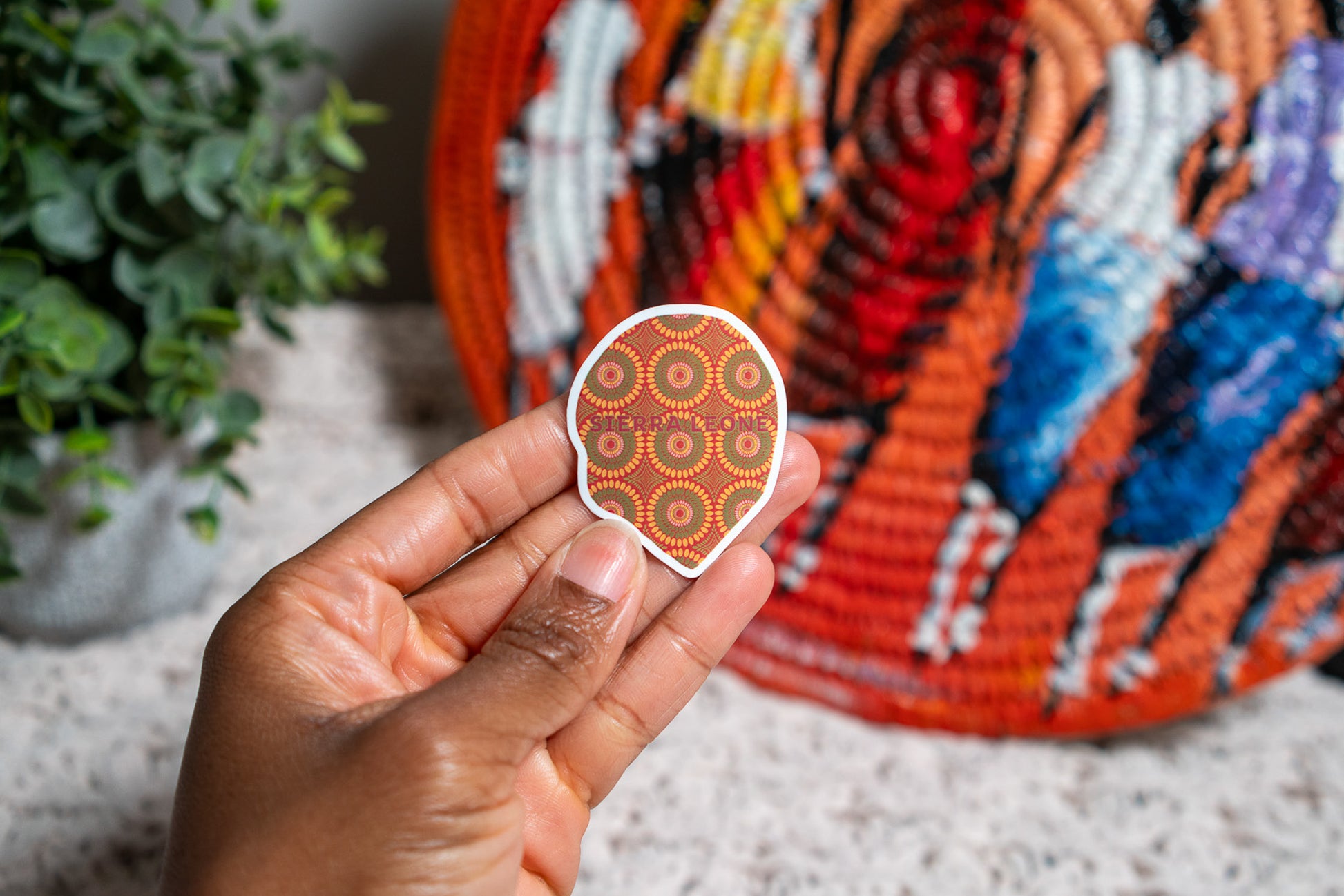 Sierra Leone Sticker (West African Stickers) - Pounded Yam Productions