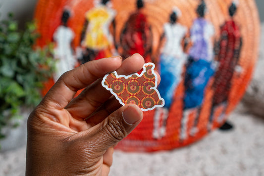 South Sudan Sticker (East African Stickers) - Pounded Yam Productions