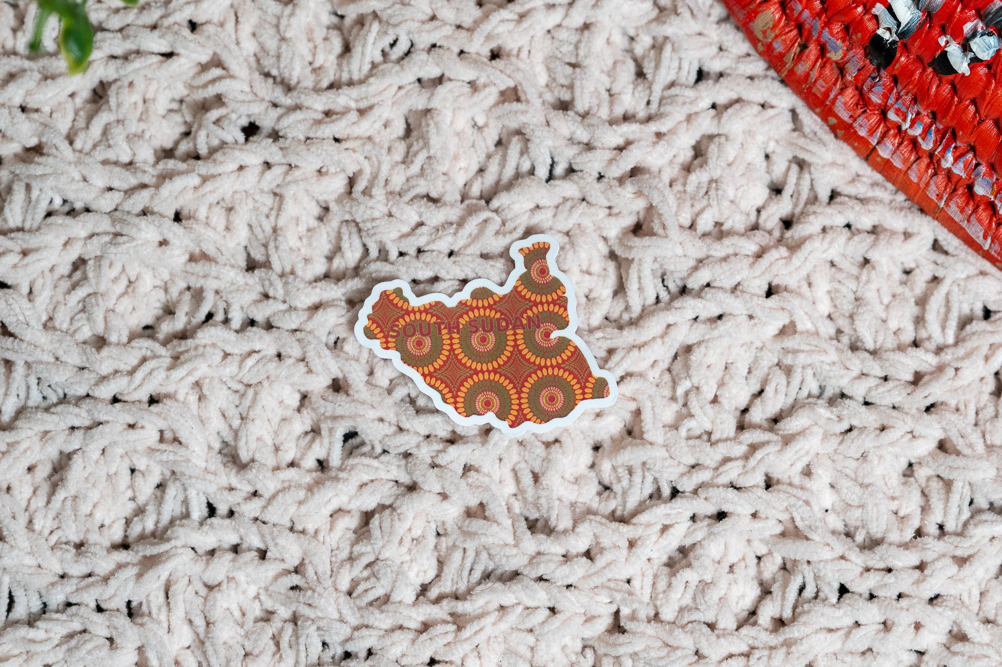 South Sudan Sticker (East African Stickers) - Pounded Yam Productions