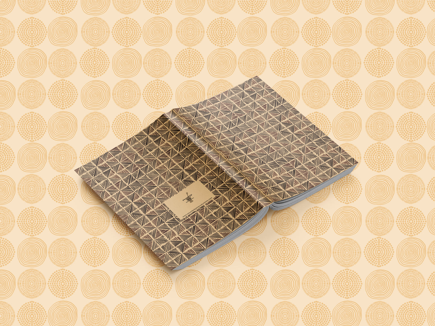 African Print Journal (Triangles A5 Lined) - Pounded Yam Productions