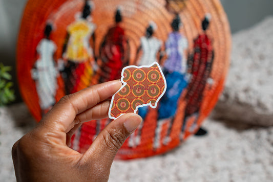 Uganda Sticker (East African Stickers) - Pounded Yam Productions