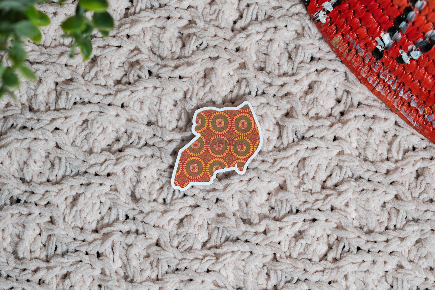 Uganda Sticker (East African Stickers) - Pounded Yam Productions