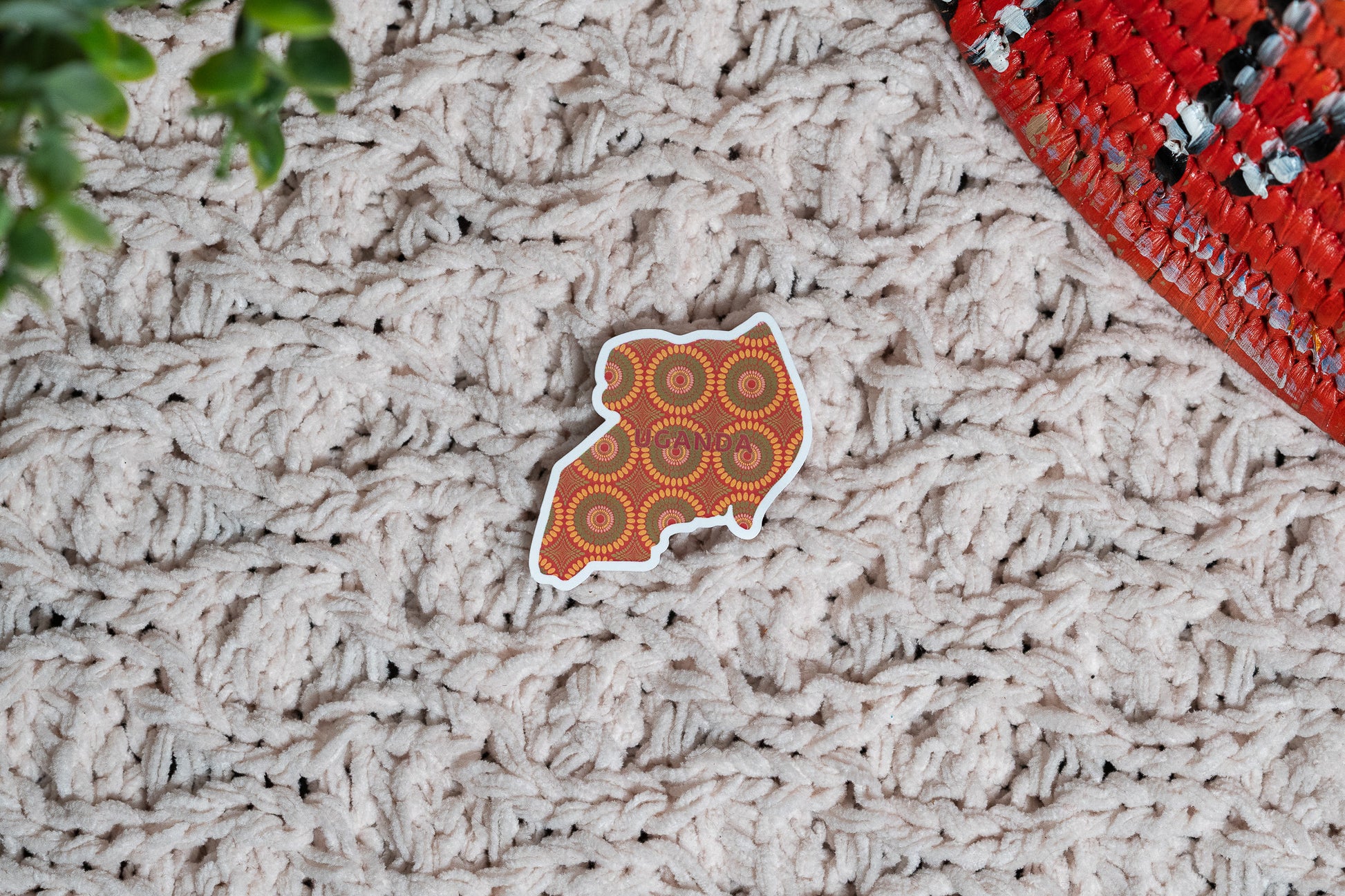 Uganda Sticker (East African Stickers) - Pounded Yam Productions