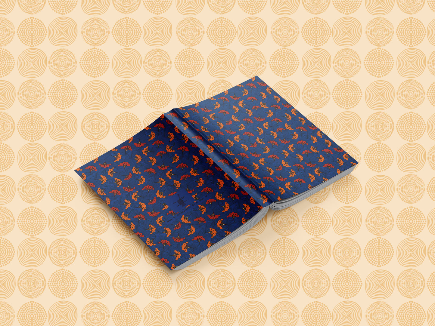 Ankara African Print Ankara Inspired Journal (Wedding Flowers A5 Lined) - Pounded Yam Productions