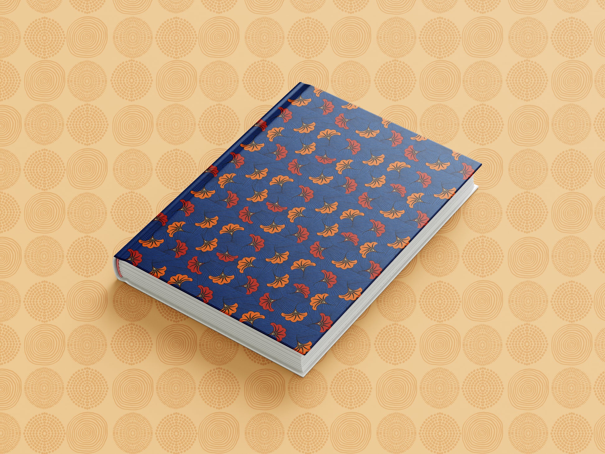 Ankara African Print Ankara Inspired Journal (Wedding Flowers A5 Lined) - Pounded Yam Productions