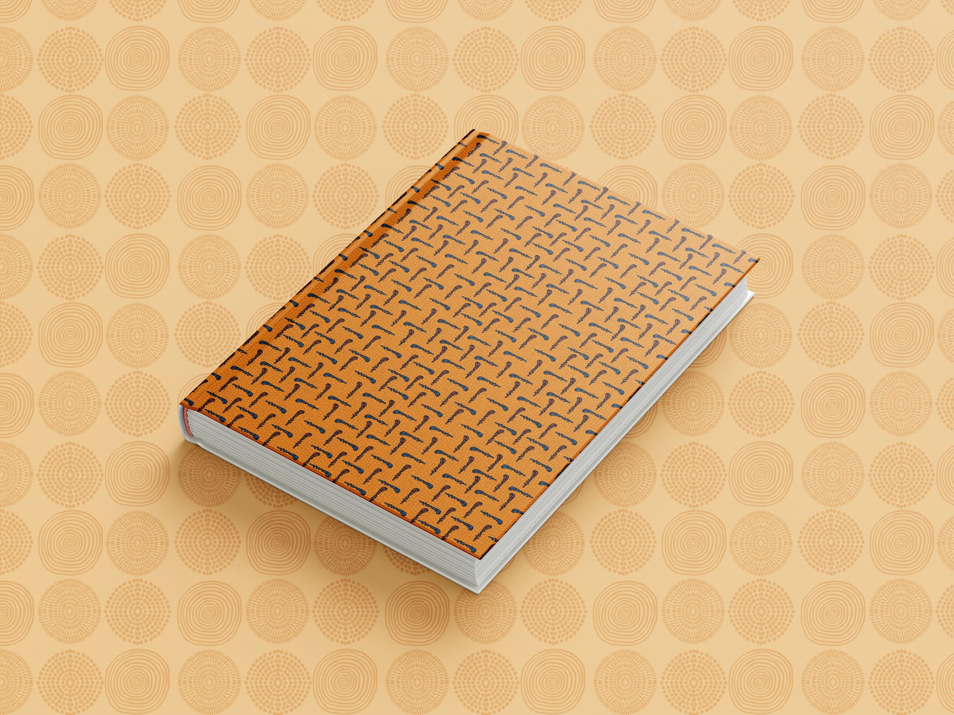 Ankara African Print Ankara Inspired Journal (Walking Sticks A5 Lined) - Pounded Yam Productions